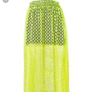 Pitusa Neon Green Swim Coverup